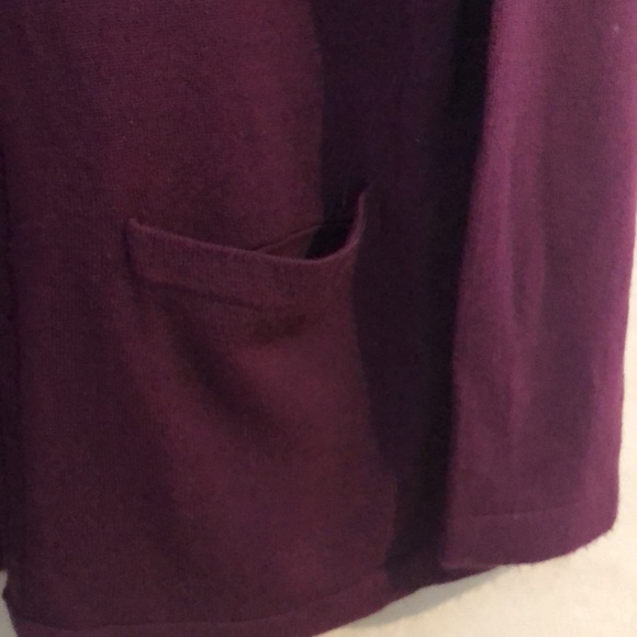 Simple Purple Cardigan - Picture 3 of 3